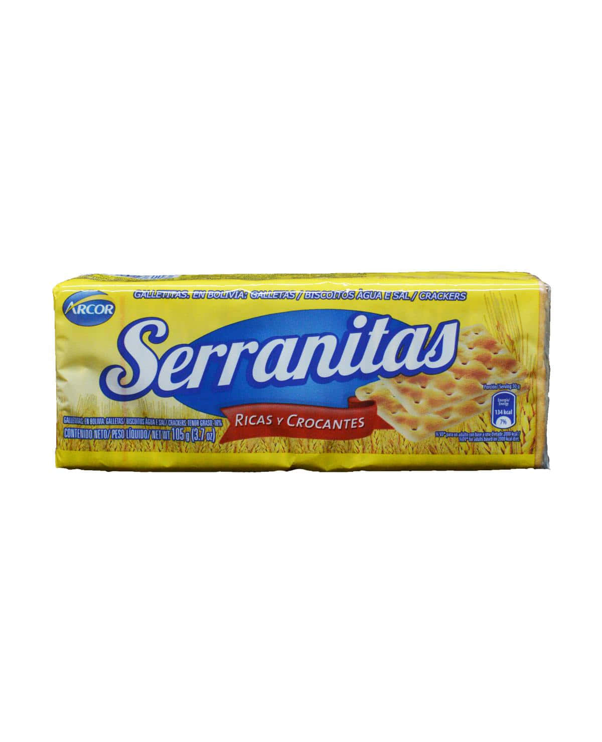 Galletas Serranitas Ricas y Crocantes 105 Gr